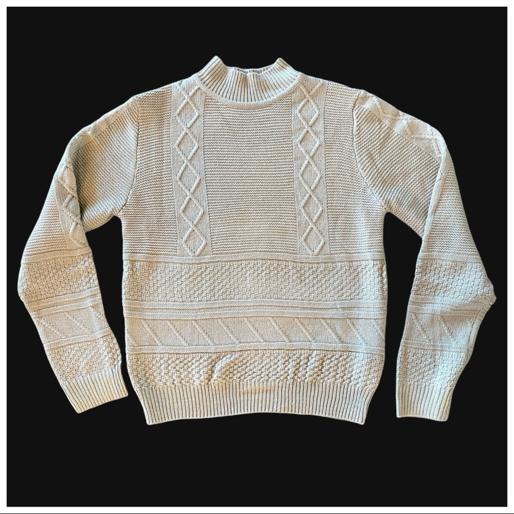 🛍 The Myeko Crew Neck Scarf Sweater - Picture 7 of 9